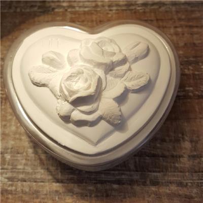 Feuilles de savon coeur